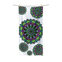 Intricate Mandala Beach Towel - Colorful & Relaxing Home Decor - Blululi