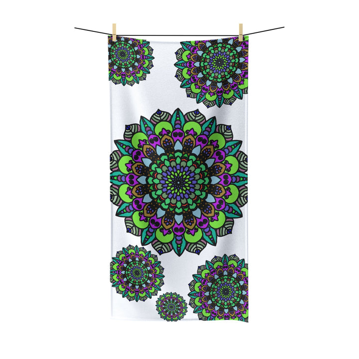 Intricate Mandala Beach Towel - Colorful & Relaxing Home Decor - Blululi