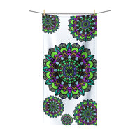 Intricate Mandala Beach Towel - Colorful & Relaxing Home Decor - Blululi