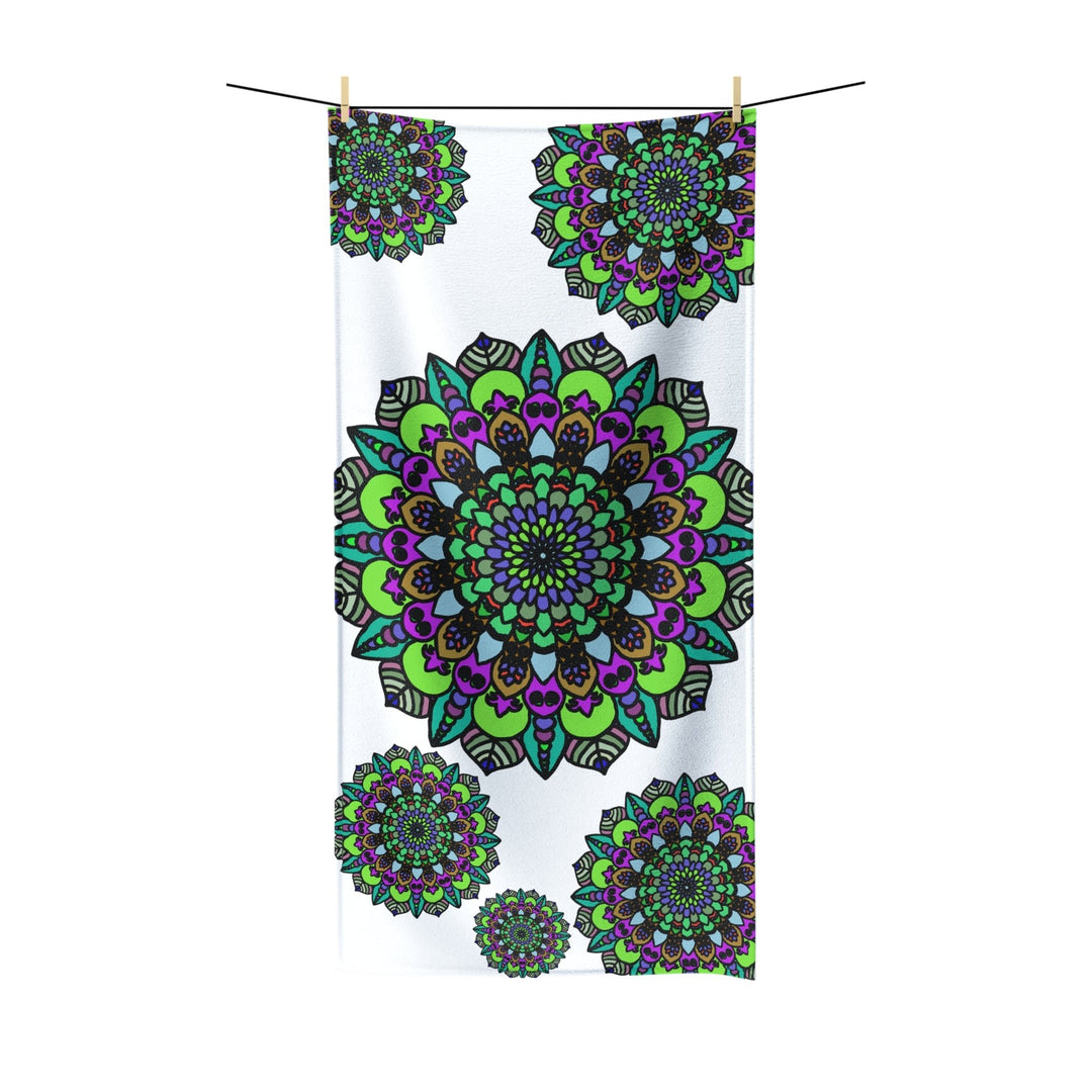 Intricate Mandala Beach Towel - Colorful & Relaxing Home Decor - Blululi
