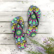 Intricate Mandala Flip Flops - Peace & Harmony Shoes - Blululi