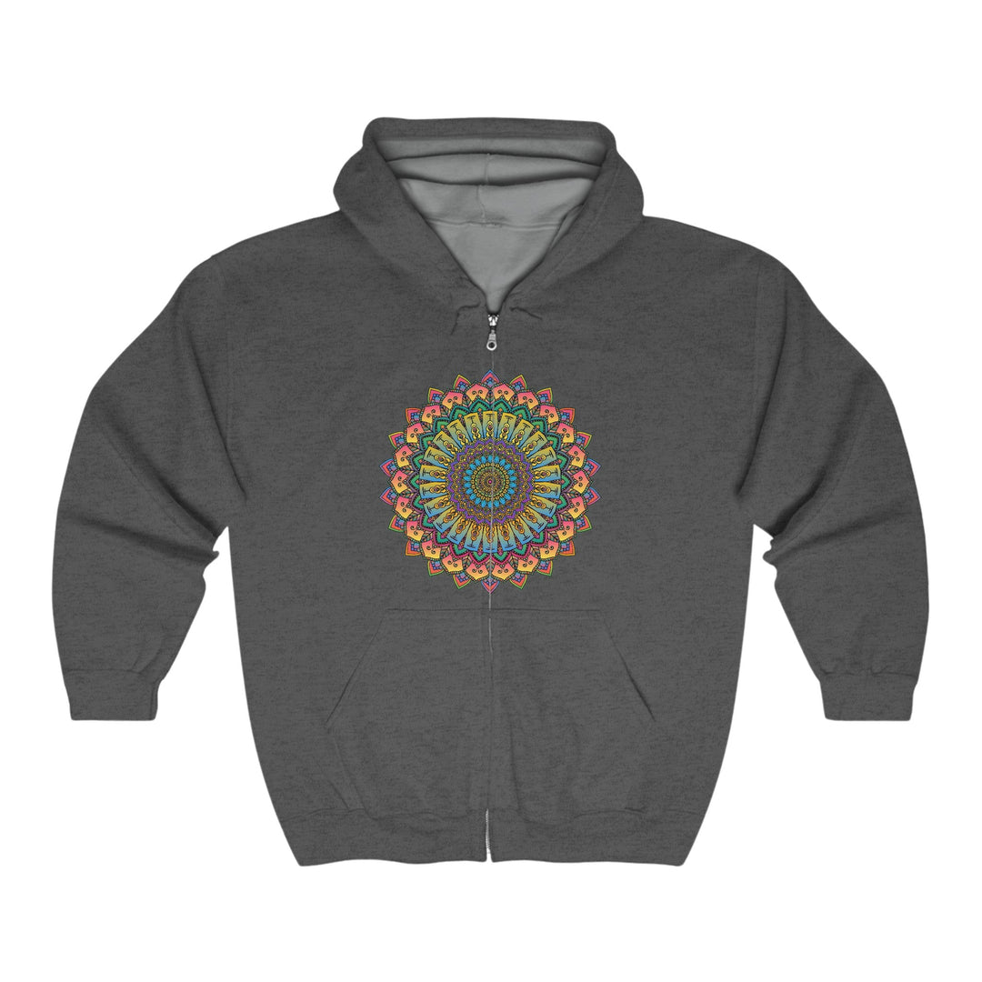 Intricate Mandala Hoodie - Meditation & Relaxation Hoodie - Blululi