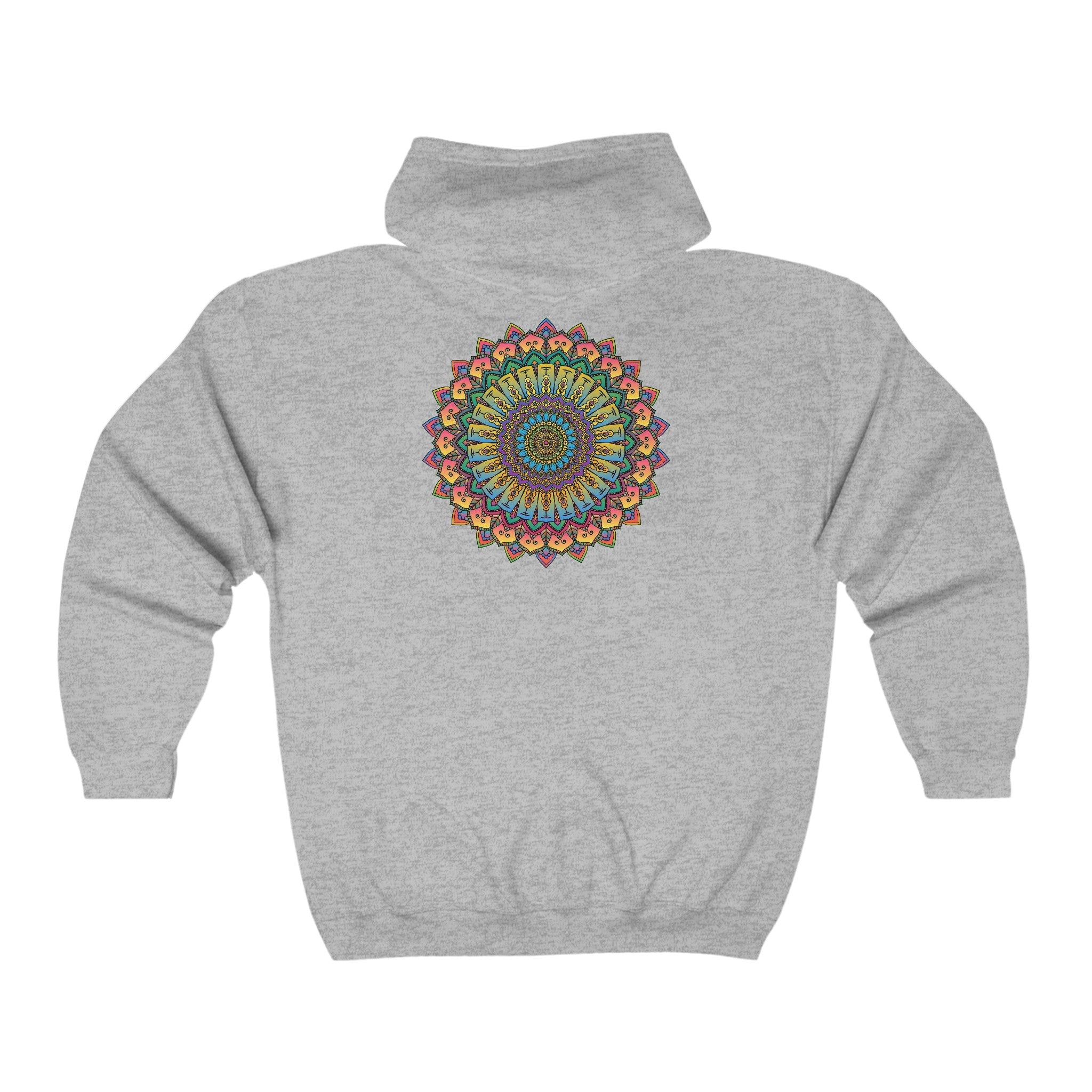 Intricate Mandala Hoodie - Meditation & Relaxation Hoodie - Blululi