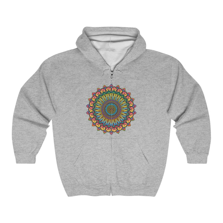 Intricate Mandala Hoodie - Meditation & Relaxation Hoodie - Blululi