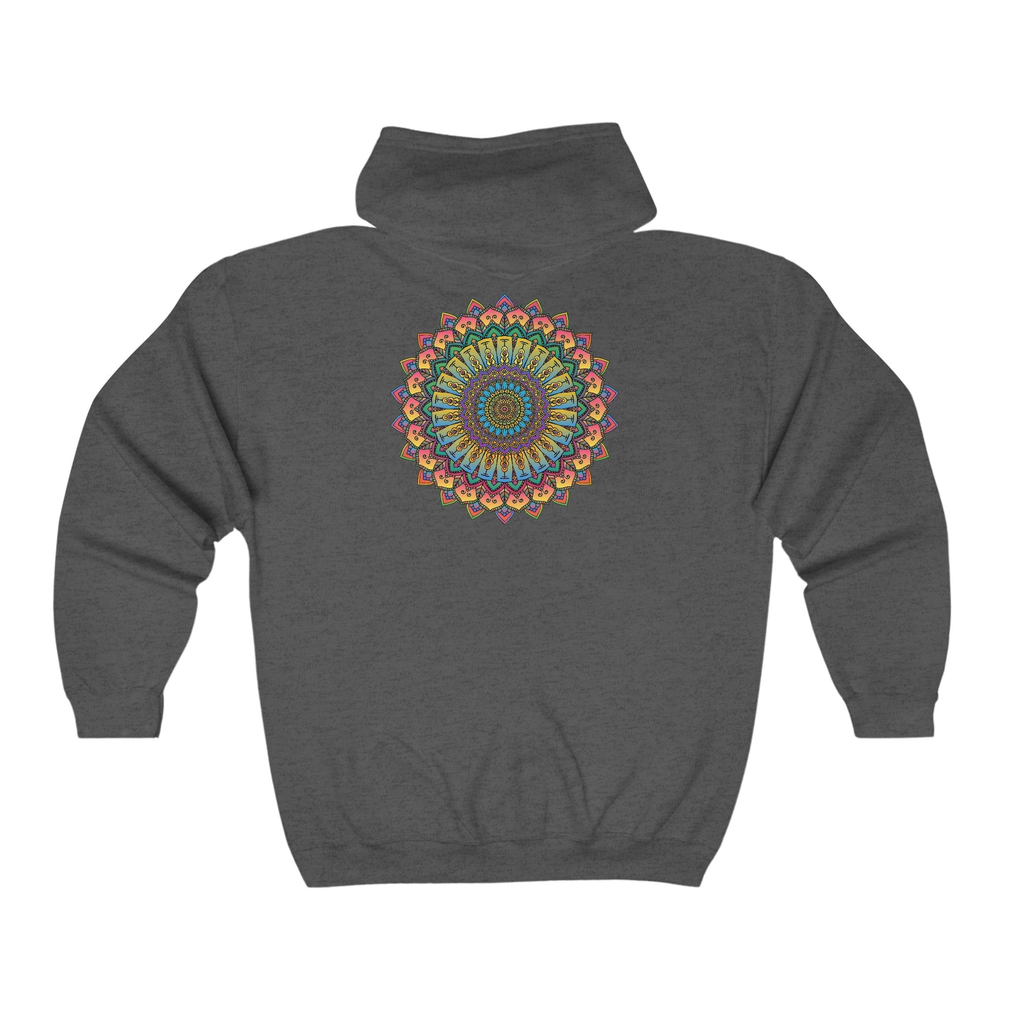 Intricate Mandala Hoodie - Meditation & Relaxation Hoodie - Blululi