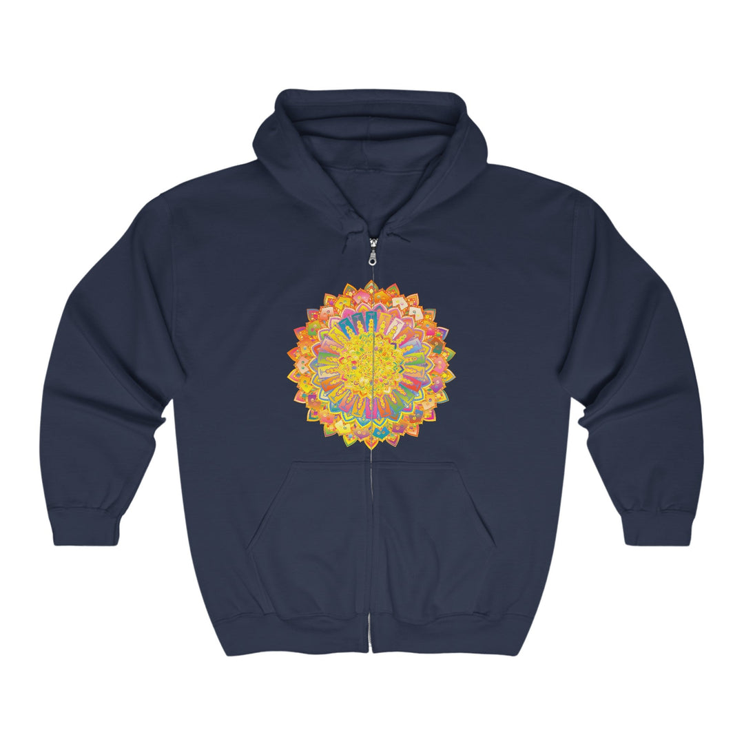 Intricate Mandala Hoodie - Peace & Harmony Hoodie - Blululi