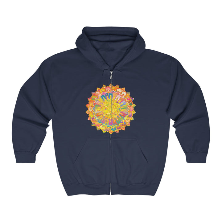 Intricate Mandala Hoodie - Peace & Harmony Hoodie - Blululi