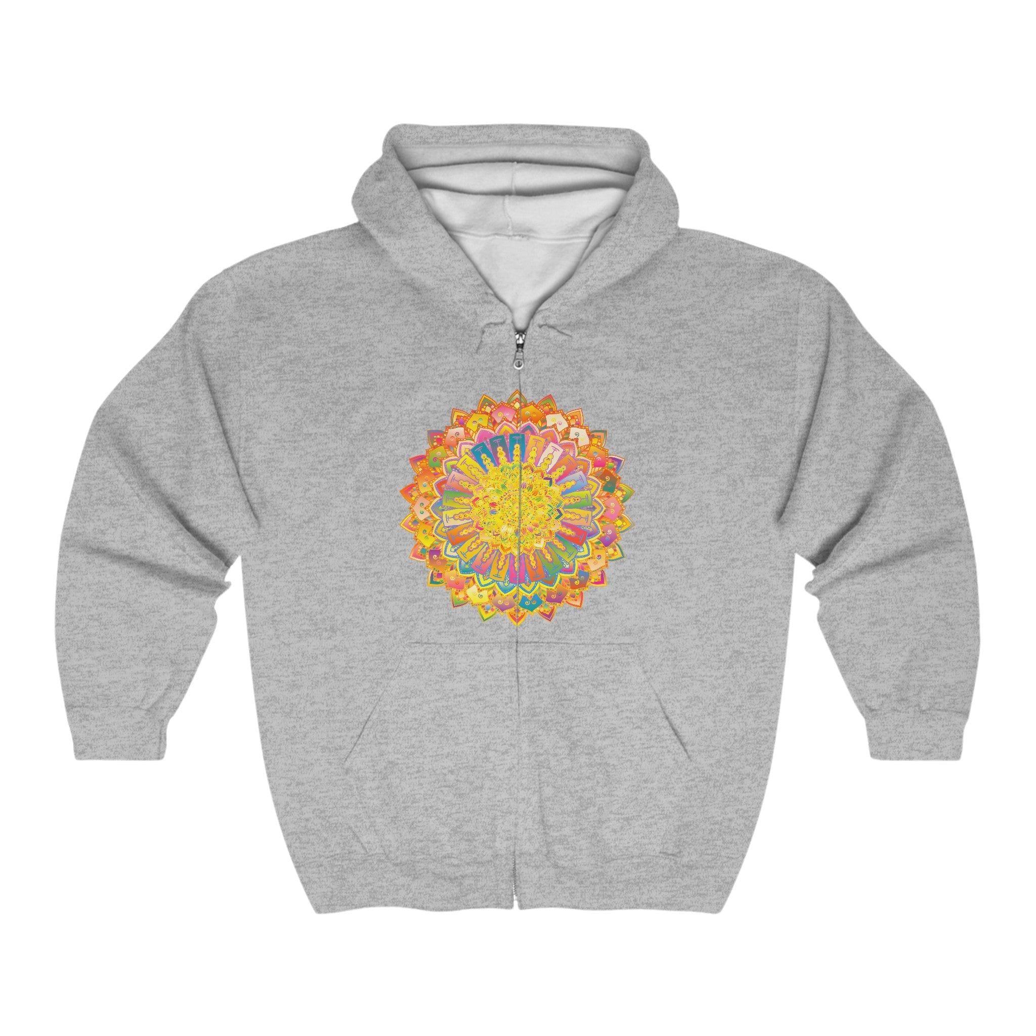 Intricate Mandala Hoodie - Peace & Harmony Hoodie - Blululi