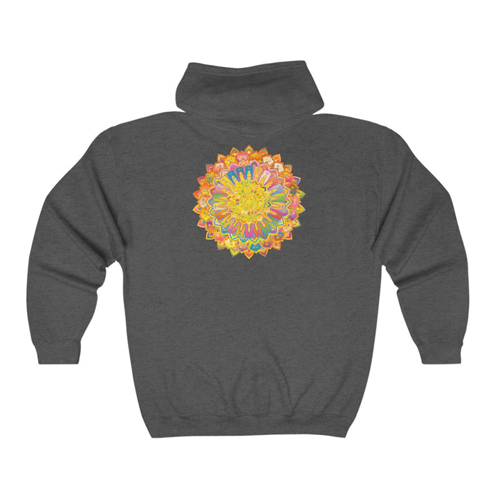 Intricate Mandala Hoodie - Peace & Harmony Hoodie - Blululi