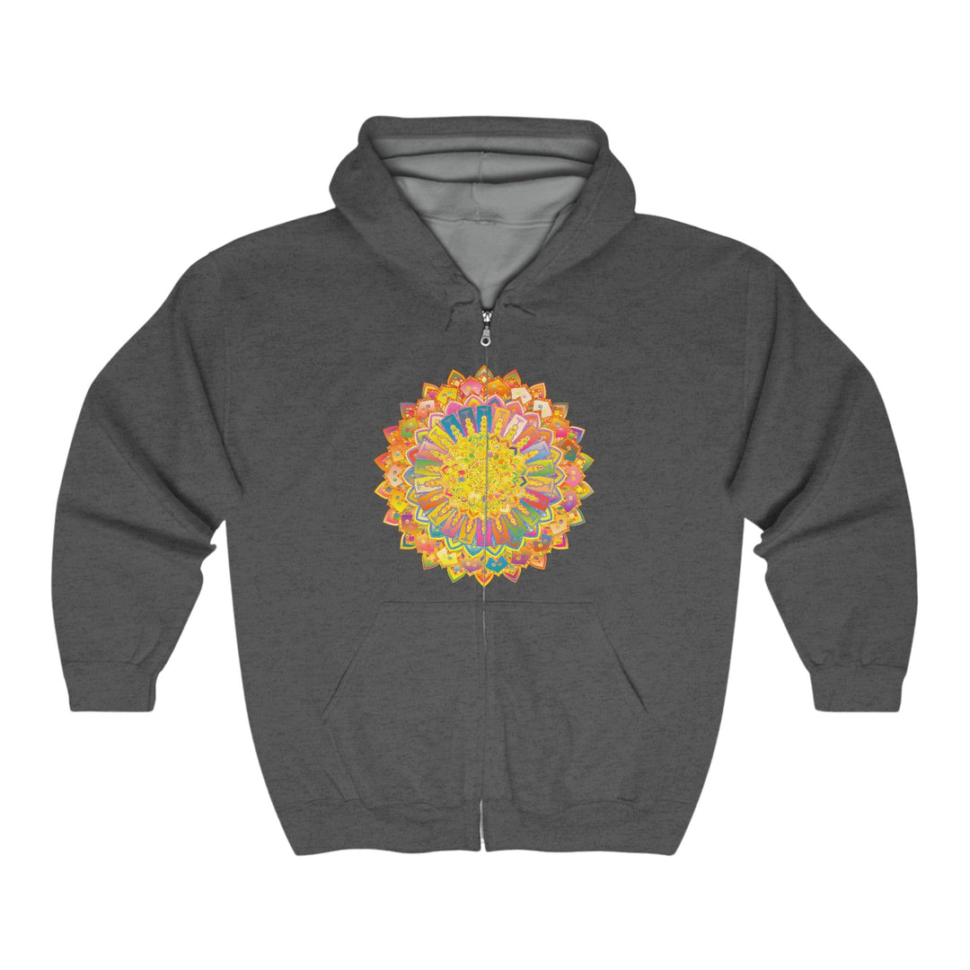 Intricate Mandala Hoodie - Peace & Harmony Hoodie - Blululi