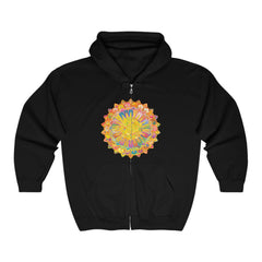Intricate Mandala Hoodie - Peace & Harmony Hoodie - Blululi