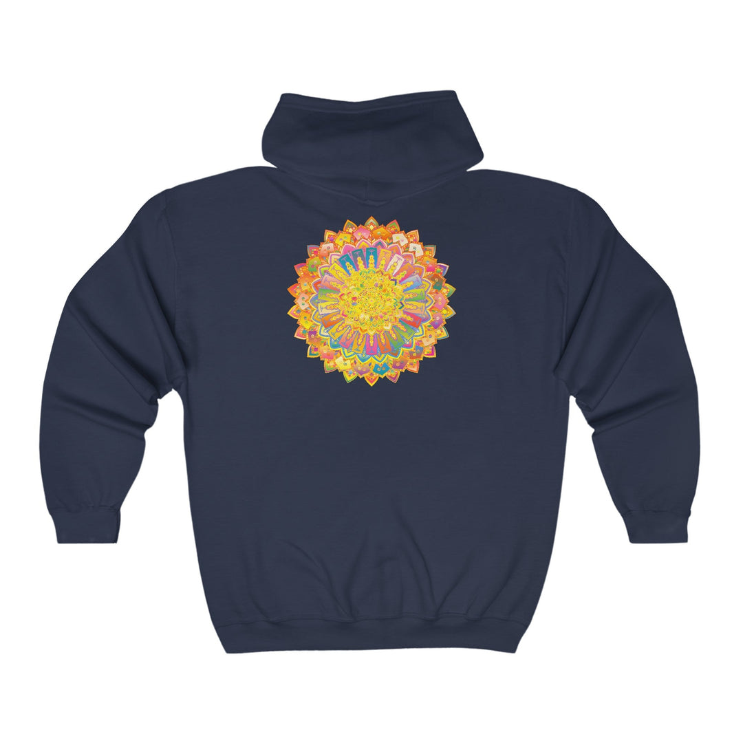 Intricate Mandala Hoodie - Peace & Harmony Hoodie - Blululi