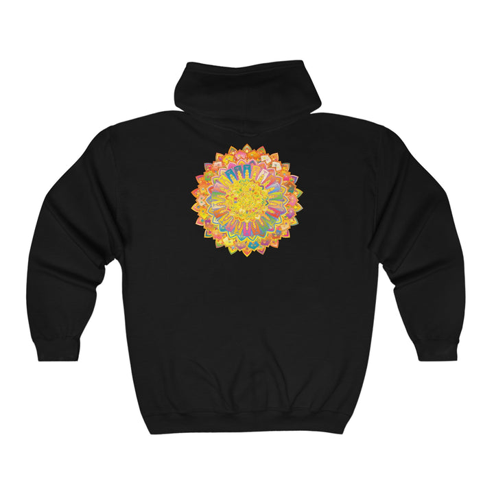 Intricate Mandala Hoodie - Peace & Harmony Hoodie - Blululi