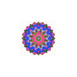 Intricate Mandala Poster - Colorful Circular Art Poster - Blululi