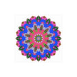 Intricate Mandala Poster - Colorful Circular Art Poster - Blululi