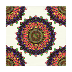 Intricate Mandala Tablecloth, Ivory - Boho Decor Home Decor - Blululi