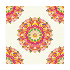 Intricate Mandala Tablecloth - Ivory Home Decor - Blululi