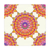 Intricate Mandala Tablecloth - Ivory Home Decor - Blululi