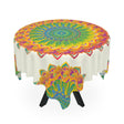 Intricate Mandala Tablecloth - Ivory Home Decor - Blululi