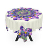 Intricate Mandala Tablecloth - Ivory Home Decor - Blululi