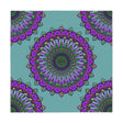 Intricate Mandala Tablecloth, Sage Green Home Decor - Blululi