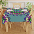 Intricate Mandala Tablecloth - Sage Green Home Decor - Blululi
