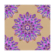 Intricate Mandala Tablecloth - Sand & Black Home Decor - Blululi