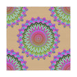 Iridescent Mandala Tablecloth - Boho Decor Home Decor - Blululi