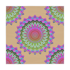 Iridescent Mandala Tablecloth - Boho Decor Home Decor - Blululi