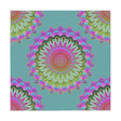 Iridescent Mandala Tablecloth - Sage Green Home Decor - Blululi