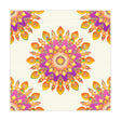 Ivory Mandala Tablecloth - Floral & Vibrant Home Decor - Blululi