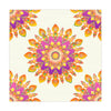 Ivory Mandala Tablecloth - Floral & Vibrant Home Decor - Blululi