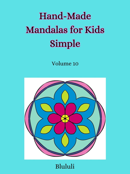 Kids’ Mandala Coloring Pages - 15 Designs - Printable PDF digital download - Blululi