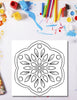 Kids’ Mandala Coloring Pages - 15 Designs - Printable PDF digital download - Blululi