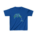 Kids Tee with Mandala Dolphin and Seahorse Design by Blululi Kids clothes - Blululi