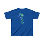Kids Tee with Mandala Penguin and Seahorse Design by Blululi Kids clothes - Blululi