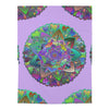 Lavender Mandala Baby Swaddle Blanket - Soft & Cozy Home Decor - Blululi