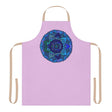 Lilac Mandala Apron - Hand Drawn Art All Over Prints - Blululi