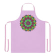Lilac Mandala Apron - Intricate Art Kitchenwear All Over Prints - Blululi