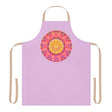 Lilac Mandala Apron - Kitchen Art All Over Prints - Blululi