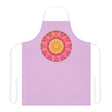 Lilac Mandala Apron - Kitchen Art All Over Prints - Blululi