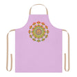 Lilac Mandala Apron - Kitchen Art All Over Prints - Blululi