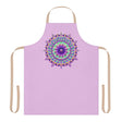 Lilac Mandala Apron - Kitchen Art All Over Prints - Blululi