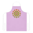 Lilac Mandala Apron - Kitchen Art All Over Prints - Blululi