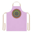Lilac Mandala Apron - Spiritual Art All Over Prints - Blululi