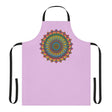 Lilac Mandala Apron - Spiritual Art All Over Prints - Blululi