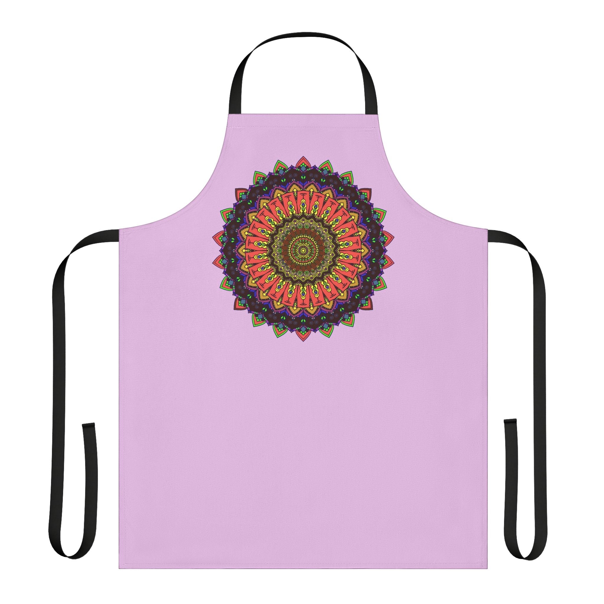 Lilac Mandala Apron - Spiritual Kitchen Decor All Over Prints - Blululi