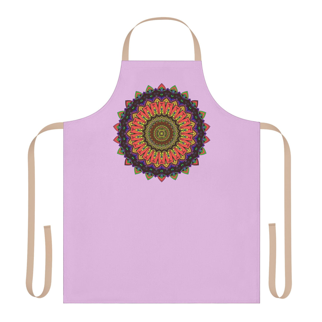 Lilac Mandala Apron - Spiritual Kitchen Decor All Over Prints - Blululi