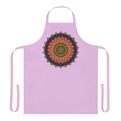 Lilac Mandala Apron - Spiritual Kitchen Decor All Over Prints - Blululi