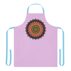 Lilac Mandala Apron - Spiritual Kitchen Decor All Over Prints - Blululi
